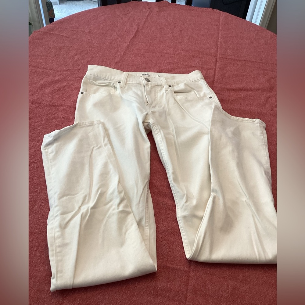 Hudson Jeans Off-White Denim